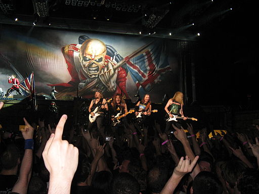 Iron Maiden in Bercy 1